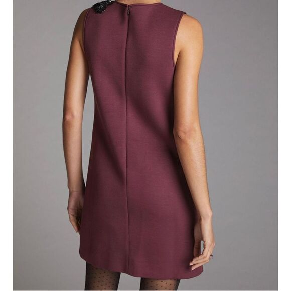 NWT Anthropologie Dhruv Kapoor Sequined Shift Mini Dress - Picture 2 of 14